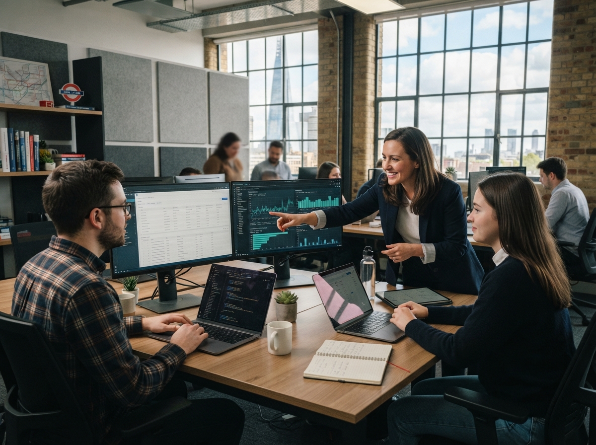 Zamistium AI workspace view representing analysis of freelance income volatility